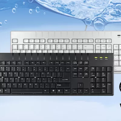 RS-106K Wired IP68 ABS Washable Keyboard