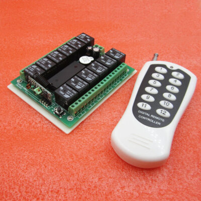RS 412PC-X + RS 112D-12 RF Relay and Receiver