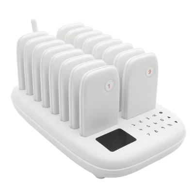 Wireless paging system for customer notification 3