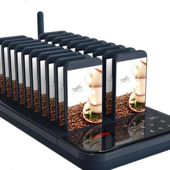 Wireless paging system for customer notification 2