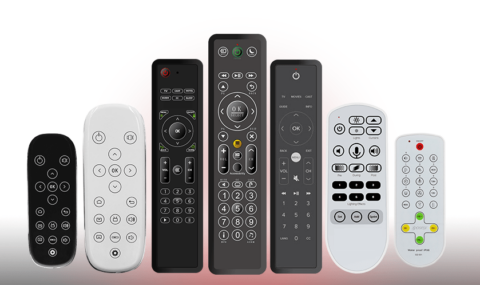 antimicrobial remote controls