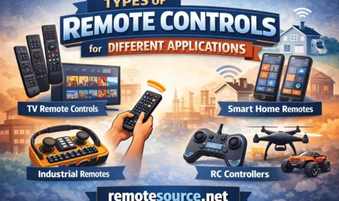 types of remote controls