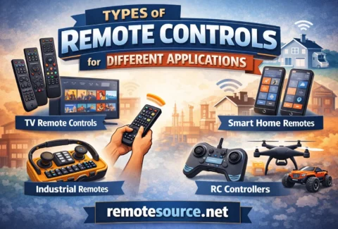 types of remote controls