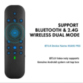 Bluetooth 2.4G Remote Keyboard with wireless dual mode