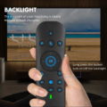 Bluetooth 2.4G Remote Keyboard w/ Air Mouse Touchpad and Voice