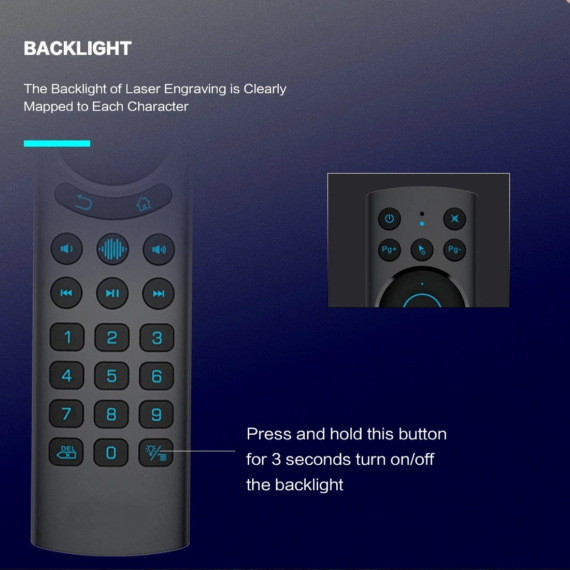 Bluetooth Dual Mode Universal Remote Control for Home TV