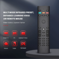 2.4GHz Remote Control with Air Mouse, Voice and IR