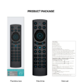 Bluetooth Dual Mode Universal Remote Control with numerical buttons