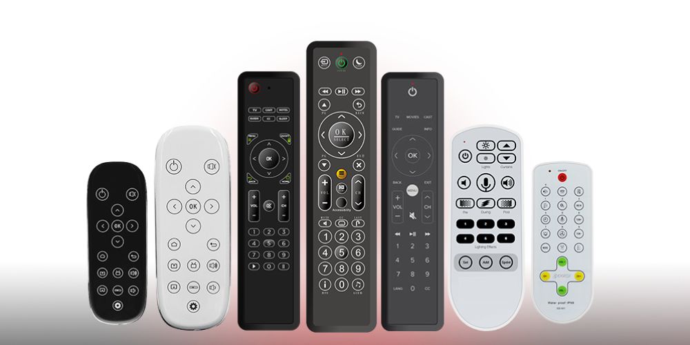Antimicrobial Remote Control Replacements for UEI Slate Remotes