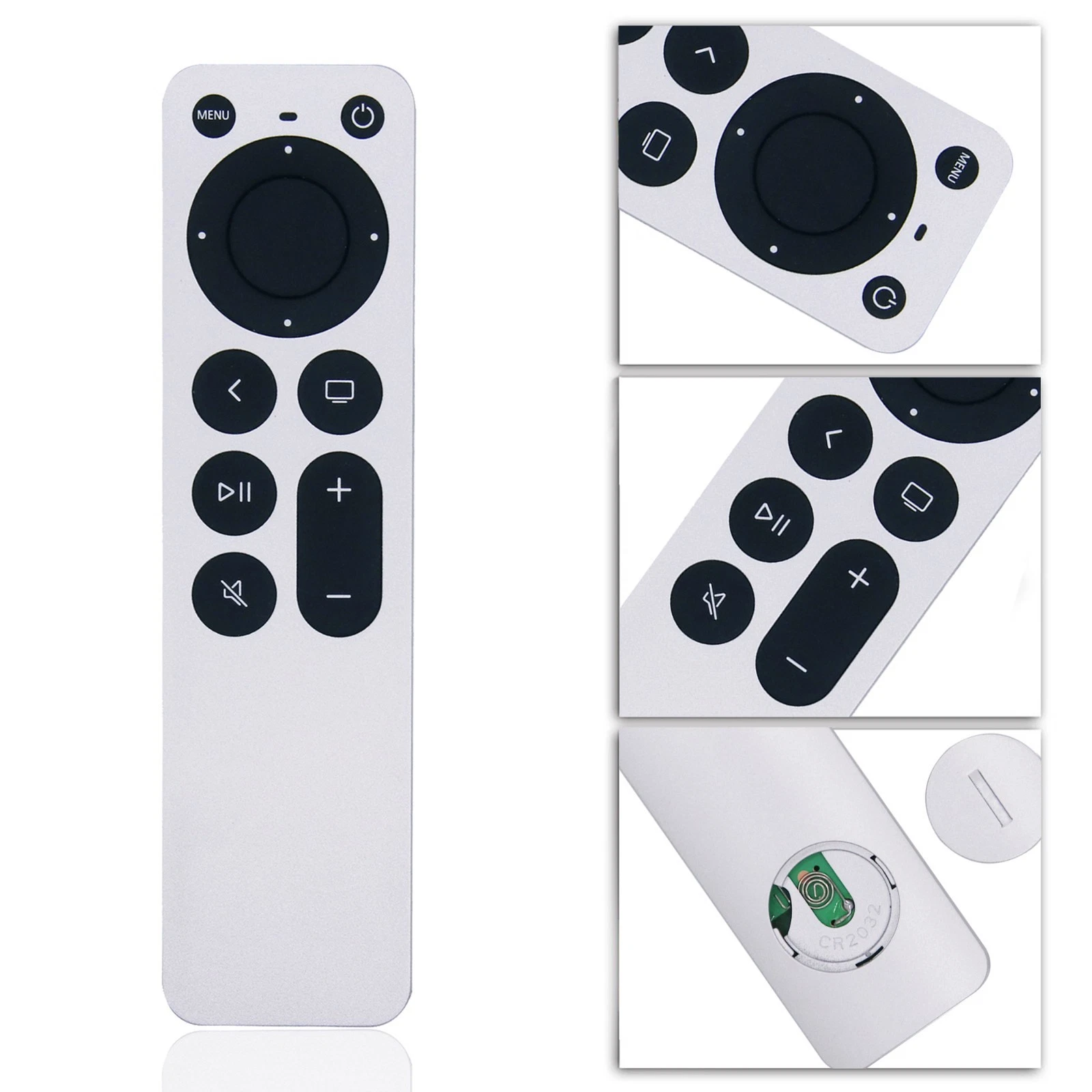 RS-9204 Apple TV 4K Replacement Remote w/ TV Control