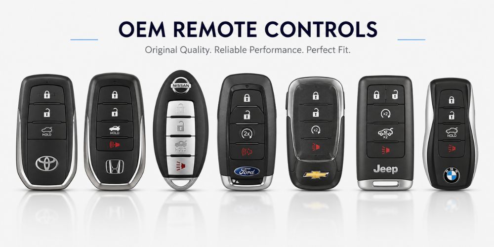 Key Automation Remote Control OEM RF Key Fobs and Receivers for Gates And Access Control