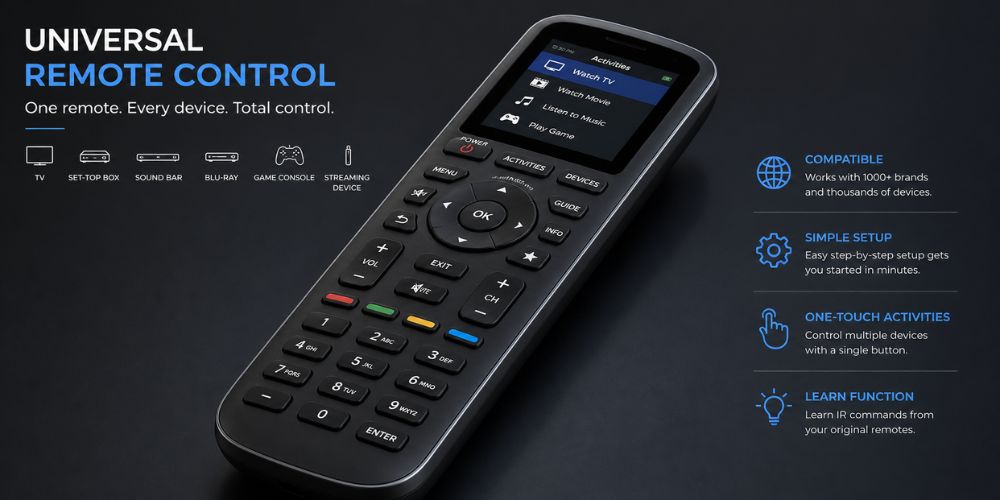 Choosing the Right Universal Remote Control for Your Devices
