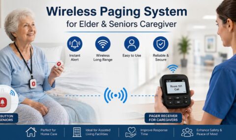 Wireless pager system 1