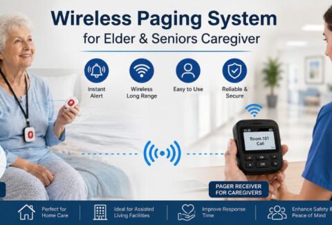 Wireless pager system 1