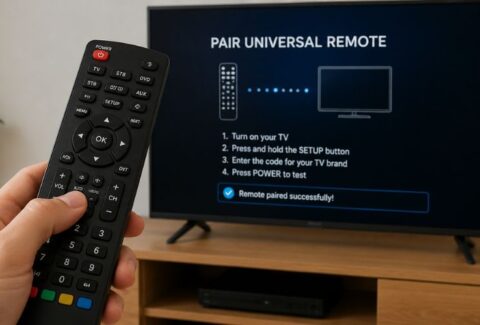 pair universal remote 1